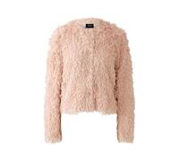 Oui Damen Jacke mit Jerseyfutter gerade geschnitten Uni Festlich, Freizeit Rundhals ohne Kragen Polyester