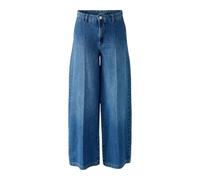 Oui Damen Jeans Wide Leg Relaxed fit Gewaschen