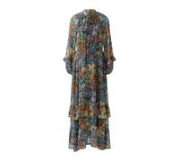Oui - Maxikleid lilac yellow - Gr. - 38