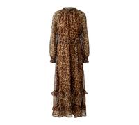 Oui Damen Maxikleid lässig geschnitten Animalprint