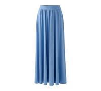 Oui Damen Maxirock Silky Touch Qualität a-Shape Uni