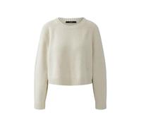 Oui Damen Pullover boxy geschnitten Uni