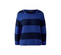 Oui Damen Pullover ESMY lässig geschnitten Gestreift