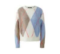 Oui - Pullover white blue - Gr. - 44