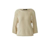 Oui Damen Pullover lässig geschnitten Uni
