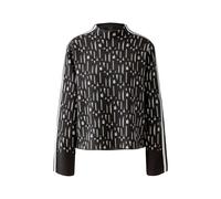 Oui Damen Pullover lässig geschnitten Wording
