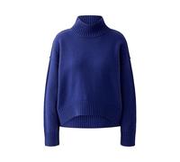 Oui Damen Pullover oversized geschnitten Uni