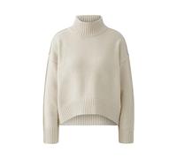 Oui Damen Pullover oversized geschnitten Uni