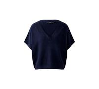 Oui Damen Pullover oversized geschnitten Uni