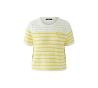 Oui - Pullover white yellow - Gr. - 38