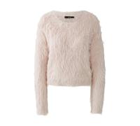 Oui Damen Pullover schmal geschnitten Uni