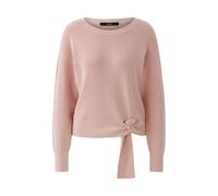 Oui Damen Pullover schmal geschnitten Uni