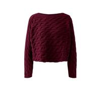 Oui Damen Pullover SIRAH boxy geschnitten Uni