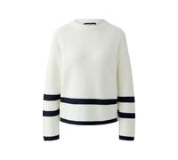 Oui Damen Pullover VINIAH lässig geschnitten Gestreift