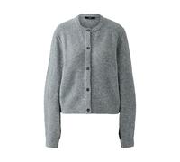 Oui Damen Strickjacke ILAYA lässig geschnitten Uni