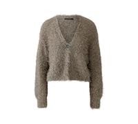 Oui Damen Strickjacke lässig geschnitten Uni