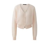 Oui Damen Strickjacke lässig geschnitten Uni