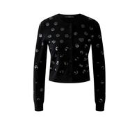 Oui Damen Strickjacke schmal geschnitten Uni
