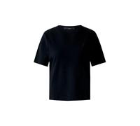 Oui Damen T-Shirt SVEHA Reine Baumwolle gerade geschnitten Uni