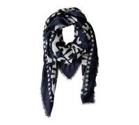 Oui Damen Tuch Viskose lässig geschnitten Alloverprint