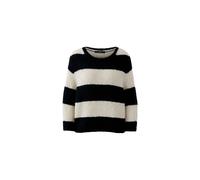 Oui - ESMY Pullover black camel - Gr. - 42