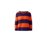 Oui - ESMY Pullover dk violett orange - Gr. - 44