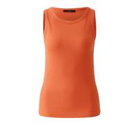 Oui - FILIZ Top elastische Viskoserippe blood orange - Gr. - 34