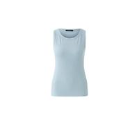 Oui - FILIZ Top elastische Viskoserippe celestial blue - Gr. - 40