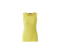 Oui - FILIZ Top elastische Viskoserippe lemon zest - Gr. - 36