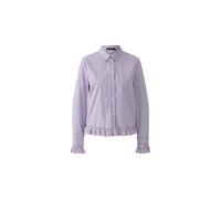 Oui - Hemdbluse white violett - Gr. - 44