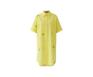 Oui - Hemdblusenkleid yellow stone - Gr. - 36