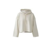 Oui Hoodie in Creme - Größe 38 | Damen Sweatshirts Jacken