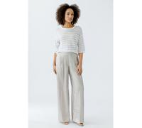 Oui Hose in Silber - Größe 40 | Damenhosen
