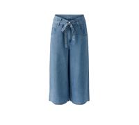 OUÍ Hose Wide Leg 7/8 dunkelblau | 46