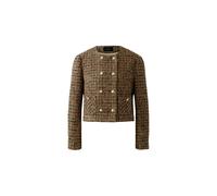 Oui - Jacke dk camel black - Gr. - 38