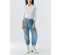 Oui - Jeans Barrel - Größe 38 DAMEN - blau