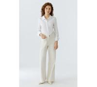 Oui Jeans - Comfort fit - in Creme - Größe 34 | Damenjeans