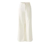 Oui - Jeans HIGH RISE wide leg - Größe 36 - creme