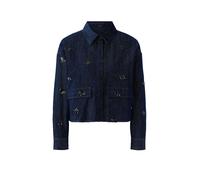 Oui - Jeans Jacke raw denim - Gr. - 40