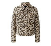 Oui - Jeansjacke - Größe 38 - braun