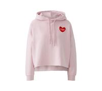 Oui Hoodie mit Kapuze in Rosa, Größe 38