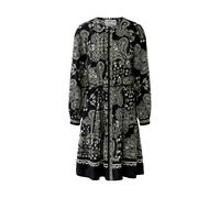 Oui - Kleid black offwhite - Gr. - 42