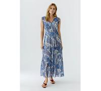 Oui Kleid in Blau - Größe 42 | Damen Kleider