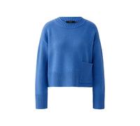 Oui - Lässiger Pullover blau - Gr. - 34