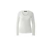 Oui - Langarmshirt cloud dancer - Gr. - 40