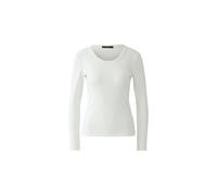 Oui - Langarmshirt cloud dancer - Gr. - 44