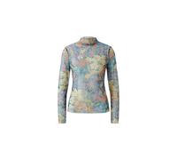 Oui - Langarmshirt lilac yellow - Gr. - 40