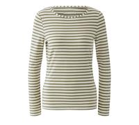 Oui - Langarmshirt SUMIKO - Größe 34 DAMEN - grün