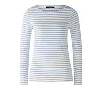 Oui - Langarmshirt SUMIKO - Größe 44 DAMEN - blau