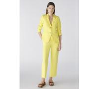 Oui Leinen-Blazer in Gelb - Größe 38 | Damenjacken